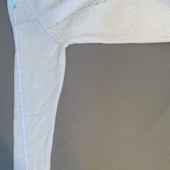 Cottagecore Cozy Sonoma Women's Beige V-Neck Sweater - Picture 6 of 7